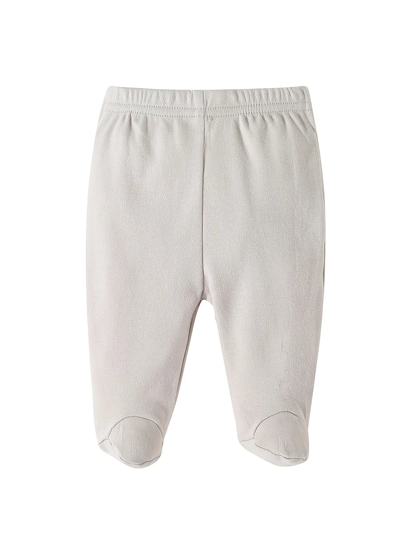 Soft Stretchy Rompers with Cute And Prints (Elephant, Giraffe, "I Love Mom" Lettering) Incl. Long Romper, Hat, Bib, Socks, Pants, Jacket, Top And Bodysuit, for Outdoor