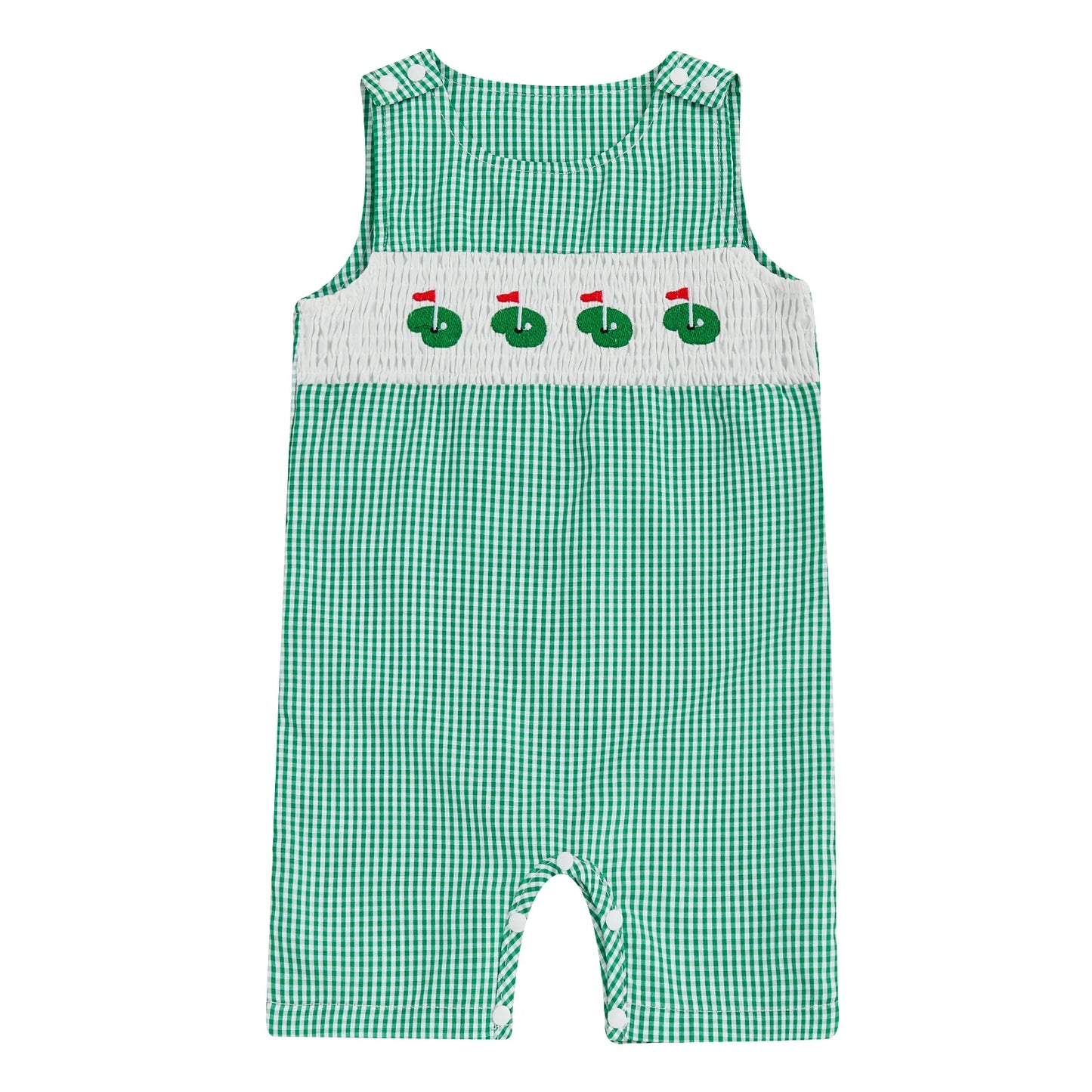 New Baby Boy Romper Cute Embroidered Sleeveless Buttons Short Jumpsuits 2026 Summer Toddler Overalls 0-18M