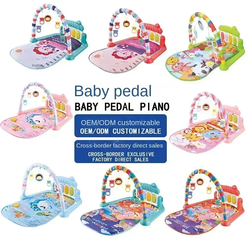 2026 Selling New Baby Toys Music Pedal Piano 0-1 Year Old Newborn Piano Game Pad Christmas Gift Mother and Child Supplies