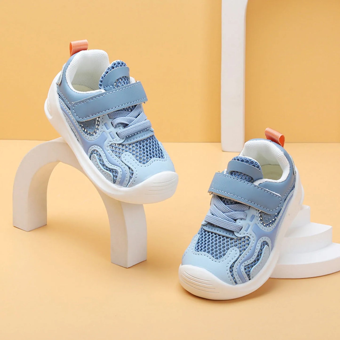 Baby Sneakers Spring Summer Infant Shoes Soft Contrast Color Toddler Shoes Newborn First Walkers Unisex Baby Boy Girl Shoes