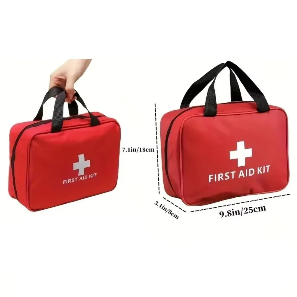 260pcs Deluxe First Aid Kit - Essential Emergency Supplies for Home, Outdoor Adventure and Camping Safety
