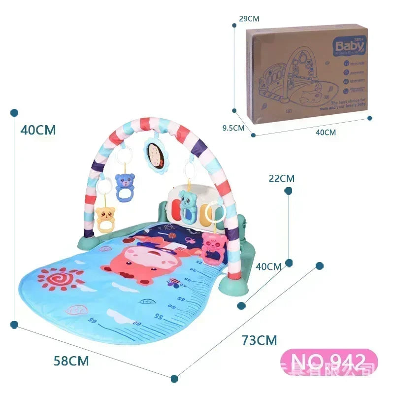 2026 Selling New Baby Toys Music Pedal Piano 0-1 Year Old Newborn Piano Game Pad Christmas Gift Mother and Child Supplies