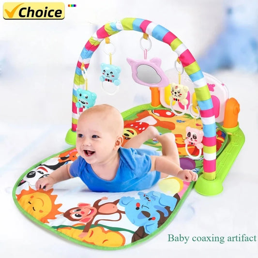 2026 Selling New Baby Toys Music Pedal Piano 0-1 Year Old Newborn Piano Game Pad Christmas Gift Mother and Child Supplies