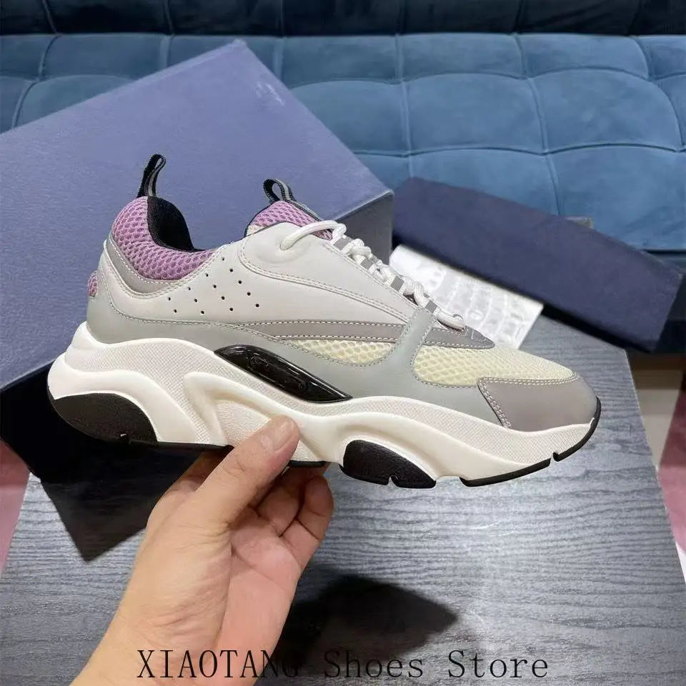 French High-end Brand Sports Shoes, Versatile and Fashionable Children's Shoes, Trendy Women's Running Shoes, Retro Men's Shoes, Family Matching Shoes