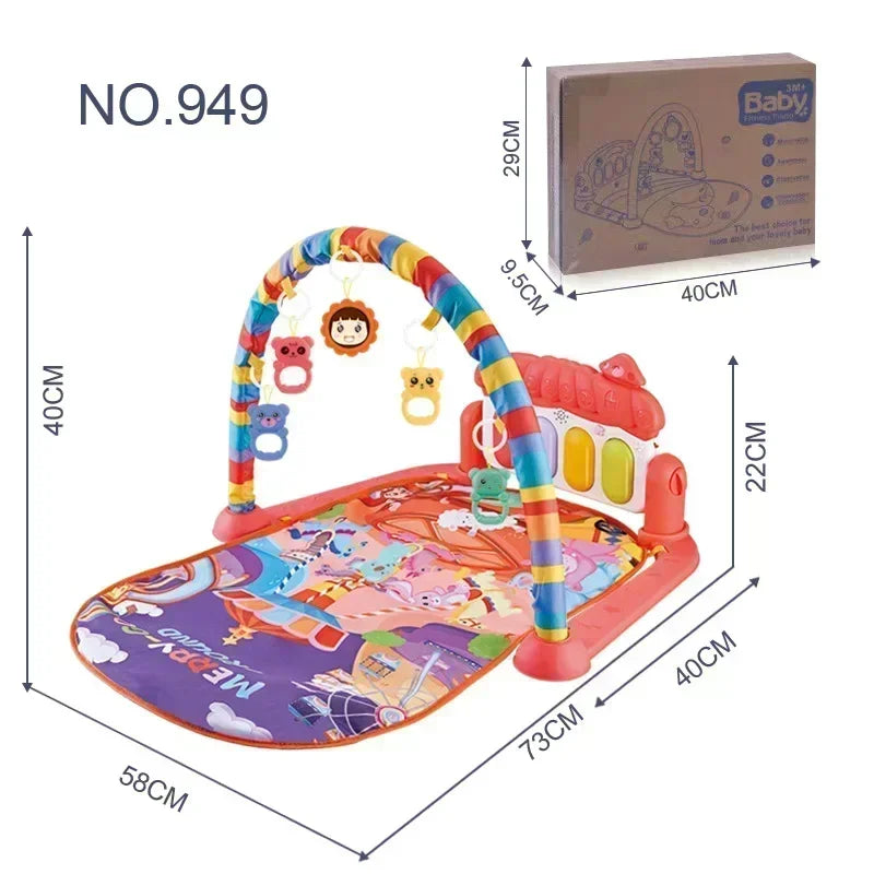 2026 Selling New Baby Toys Music Pedal Piano 0-1 Year Old Newborn Piano Game Pad Christmas Gift Mother and Child Supplies