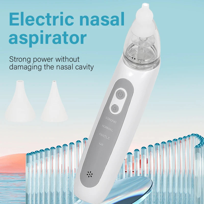 Cloud Prime Baby Electric Nasal Aspirator Charging Version Newborn Baby Nasal Aspirator Suck Out Prevent Nasal Congestion For Winter