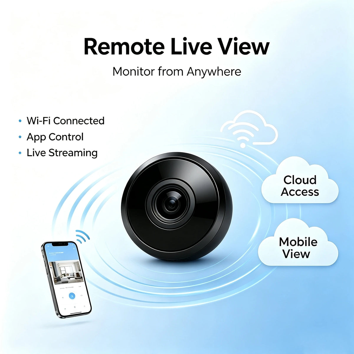 V2  Home Smart Video Analysis Camera Human Tracking Cry Detection HD Surveillance Camera Two-way Audio Mobile Remote Night Vision Family Security Protection Equipment