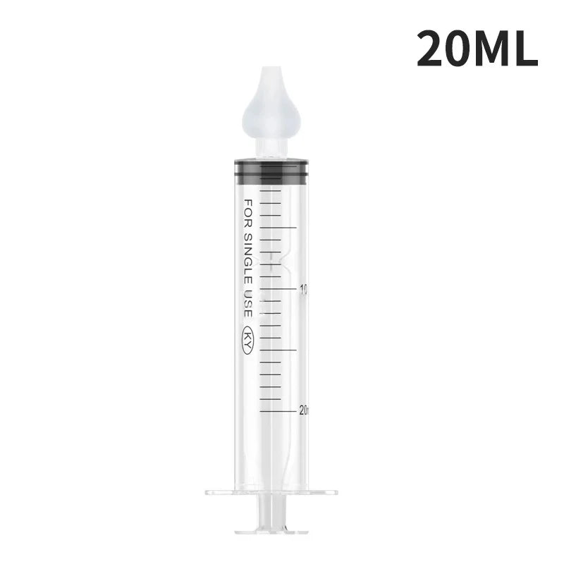 10ML/20ML Baby Nasal Aspirator Syringe Baby Nose Cleaner Rhinitis Nasal Washer Irrigator Baby Nose Washing for Children 2028