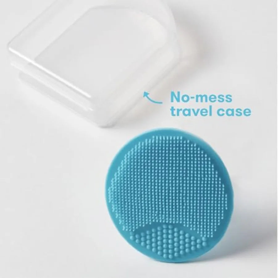 Frida Baby DermaFrida The SkinSoother Baby Bath Brush, Cradle Cap Brush for Babies, Baby Essential for Dry Skin, Cradle Cap Tre