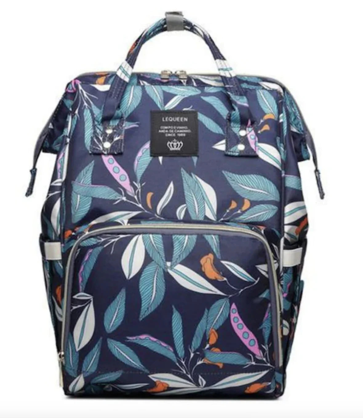 Lequeen Mummy Maternity Diaper Bag Backpack Nappy Bag Large Capacity Stroller Bag Travel Diaper Backpack for Baby Care