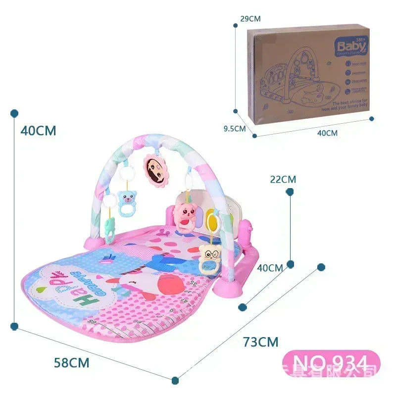 2026 Selling New Baby Toys Music Pedal Piano 0-1 Year Old Newborn Piano Game Pad Christmas Gift Mother and Child Supplies