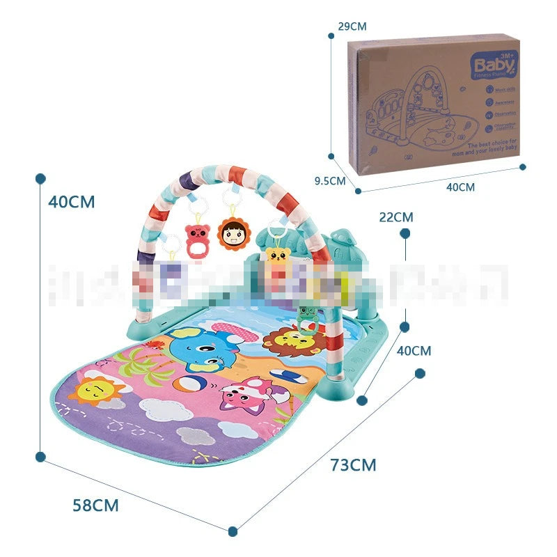 2026 Selling New Baby Toys Music Pedal Piano 0-1 Year Old Newborn Piano Game Pad Christmas Gift Mother and Child Supplies