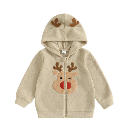 Cute Infant Winter Coat with Festive Snowman Design and Cozy Fleece Lining for Boys and Girls Warm Outerwear
