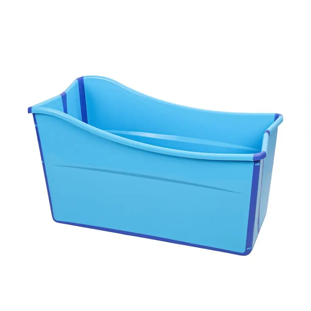 39inch Foldable Bathtub for Toddler Children Large Collapsible Tub Portable Bath Tub Lightweight Baby Bathtub