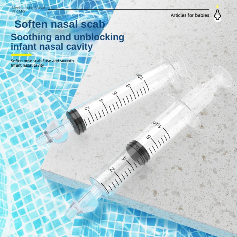 10ML/20ML Baby Nasal Aspirator Syringe Baby Nose Cleaner Rhinitis Nasal Washer Irrigator Baby Nose Washing for Children 2028