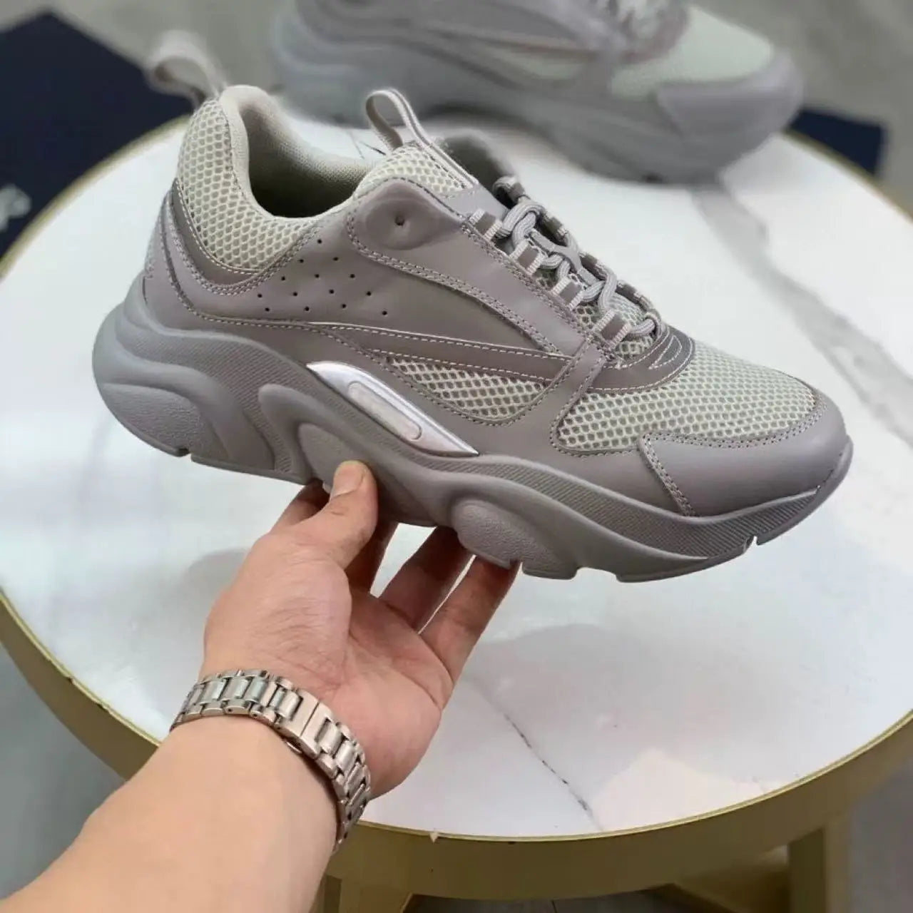 French High-end Brand Sports Shoes, Versatile and Fashionable Children's Shoes, Trendy Women's Running Shoes, Retro Men's Shoes, Family Matching Shoes