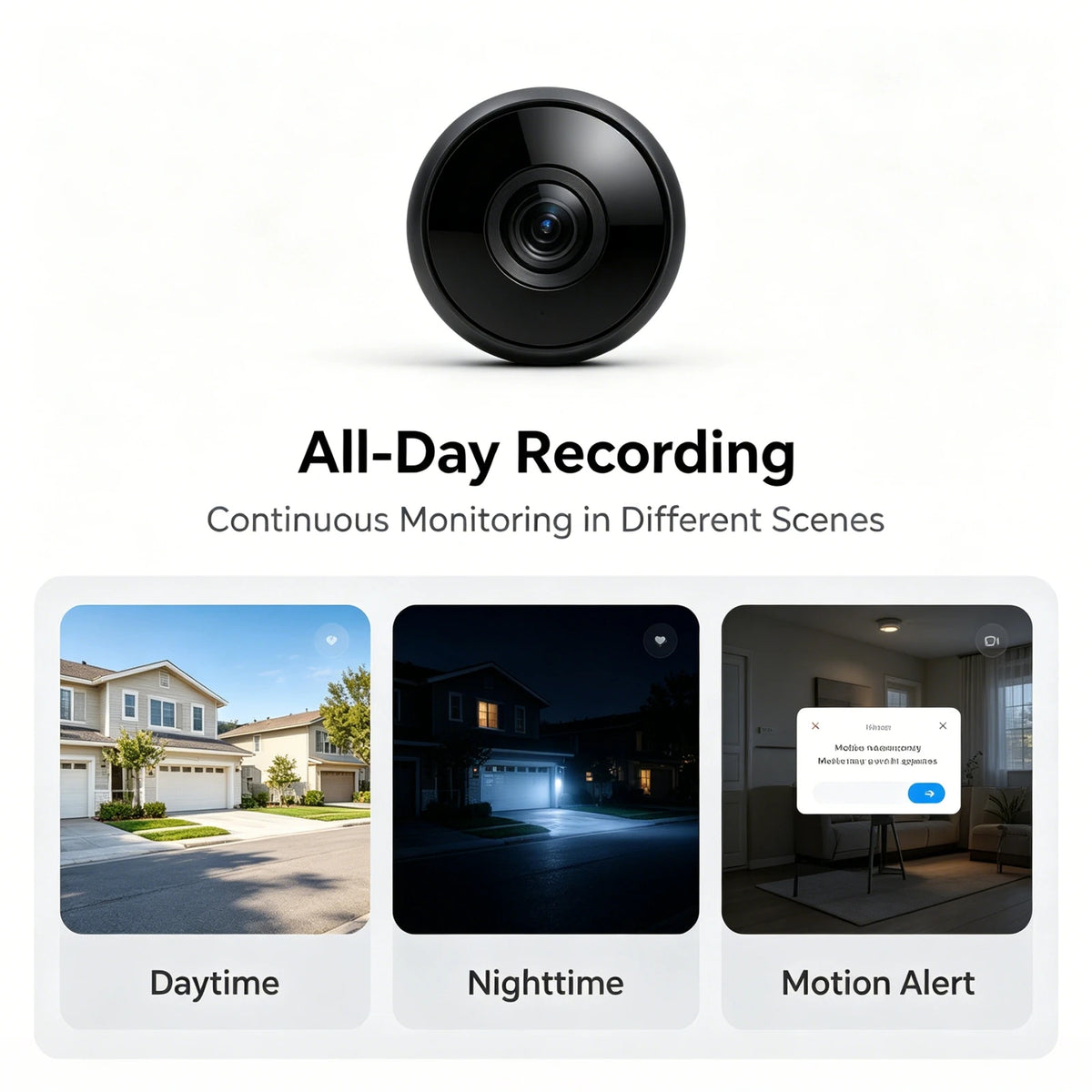 V2  Home Smart Video Analysis Camera Human Tracking Cry Detection HD Surveillance Camera Two-way Audio Mobile Remote Night Vision Family Security Protection Equipment