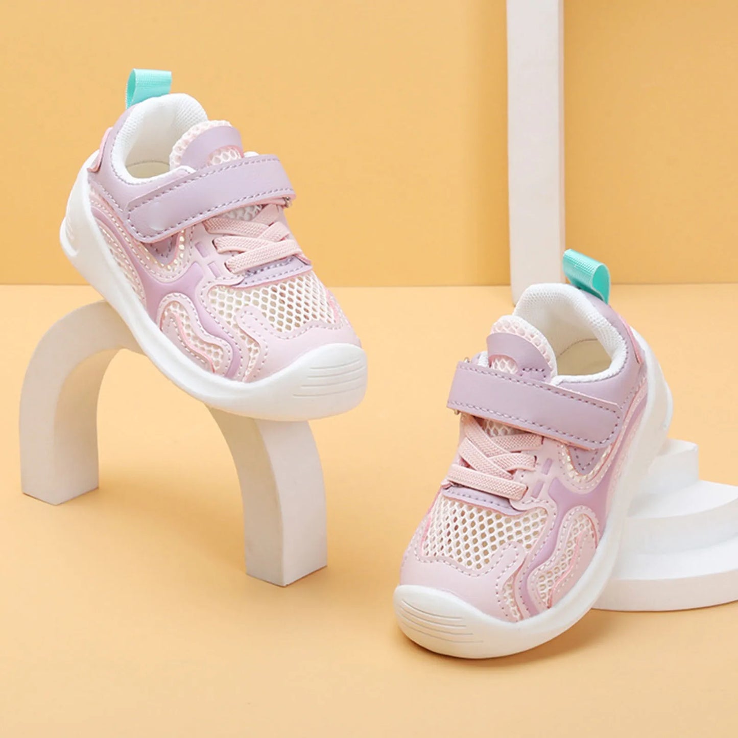 Baby Sneakers Spring Summer Infant Shoes Soft Contrast Color Toddler Shoes Newborn First Walkers Unisex Baby Boy Girl Shoes
