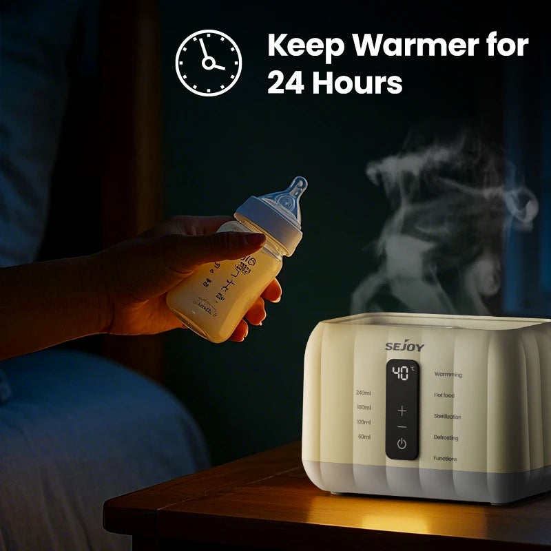 Double Baby Bottle Warmer Multi function Fast Baby,Baby Milk Warmer Food Heater with ACcurate Temperature Control Formula Water Warmer for Twins