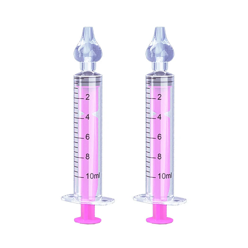 10ML/20ML Baby Nasal Aspirator Syringe Baby Nose Cleaner Rhinitis Nasal Washer Irrigator Baby Nose Washing for Children 2028