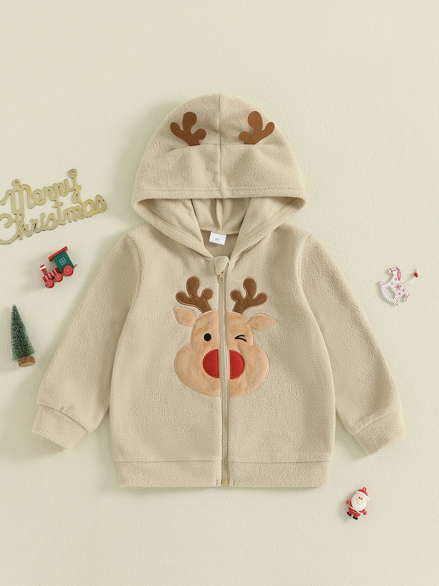 Cute Infant Winter Coat with Festive Snowman Design and Cozy Fleece Lining for Boys and Girls Warm Outerwear