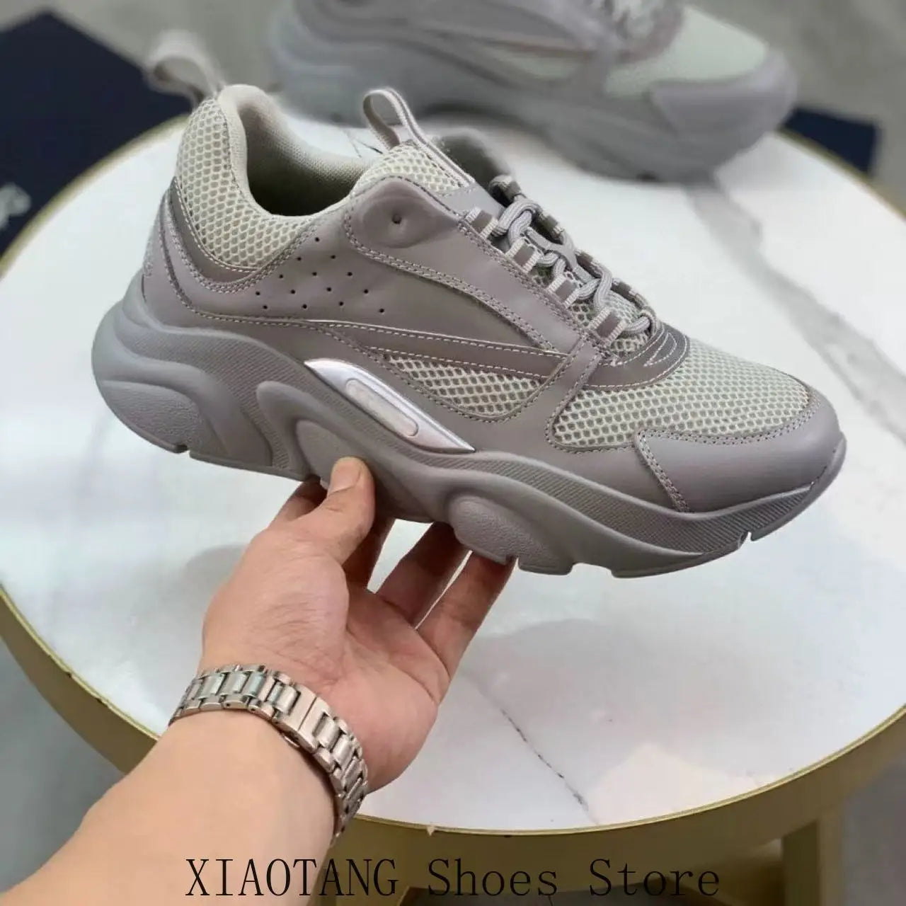 French High-end Brand Sports Shoes, Versatile and Fashionable Children's Shoes, Trendy Women's Running Shoes, Retro Men's Shoes, Family Matching Shoes